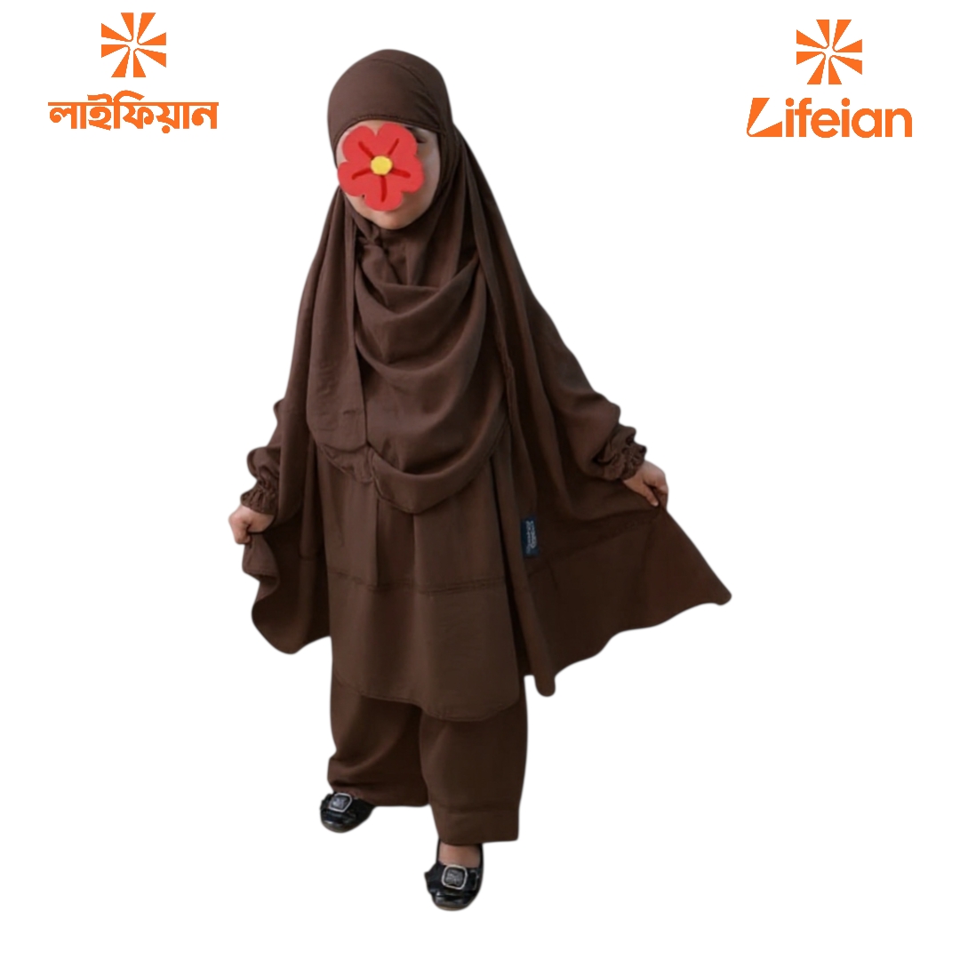 Kids Cherry Khimar Set KCK118