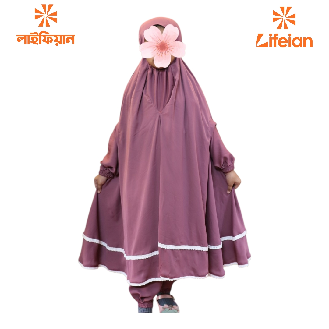 Kids Cherry Khimar Set KK104