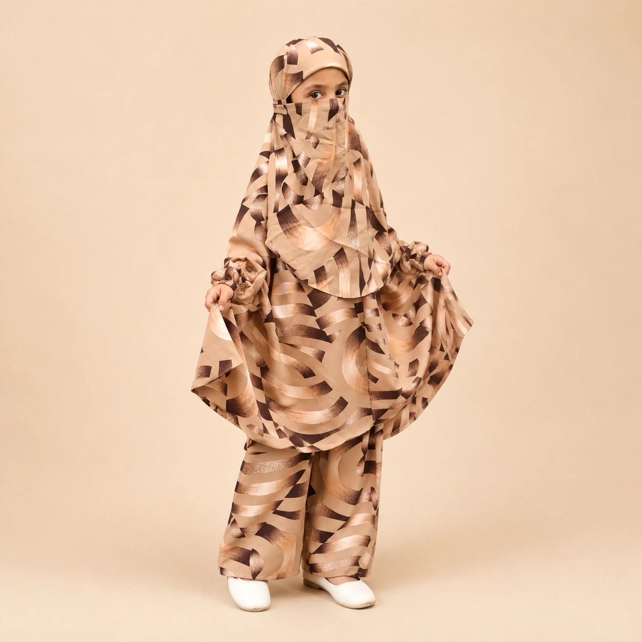 Kids Cherry Khimar Set KCKS122