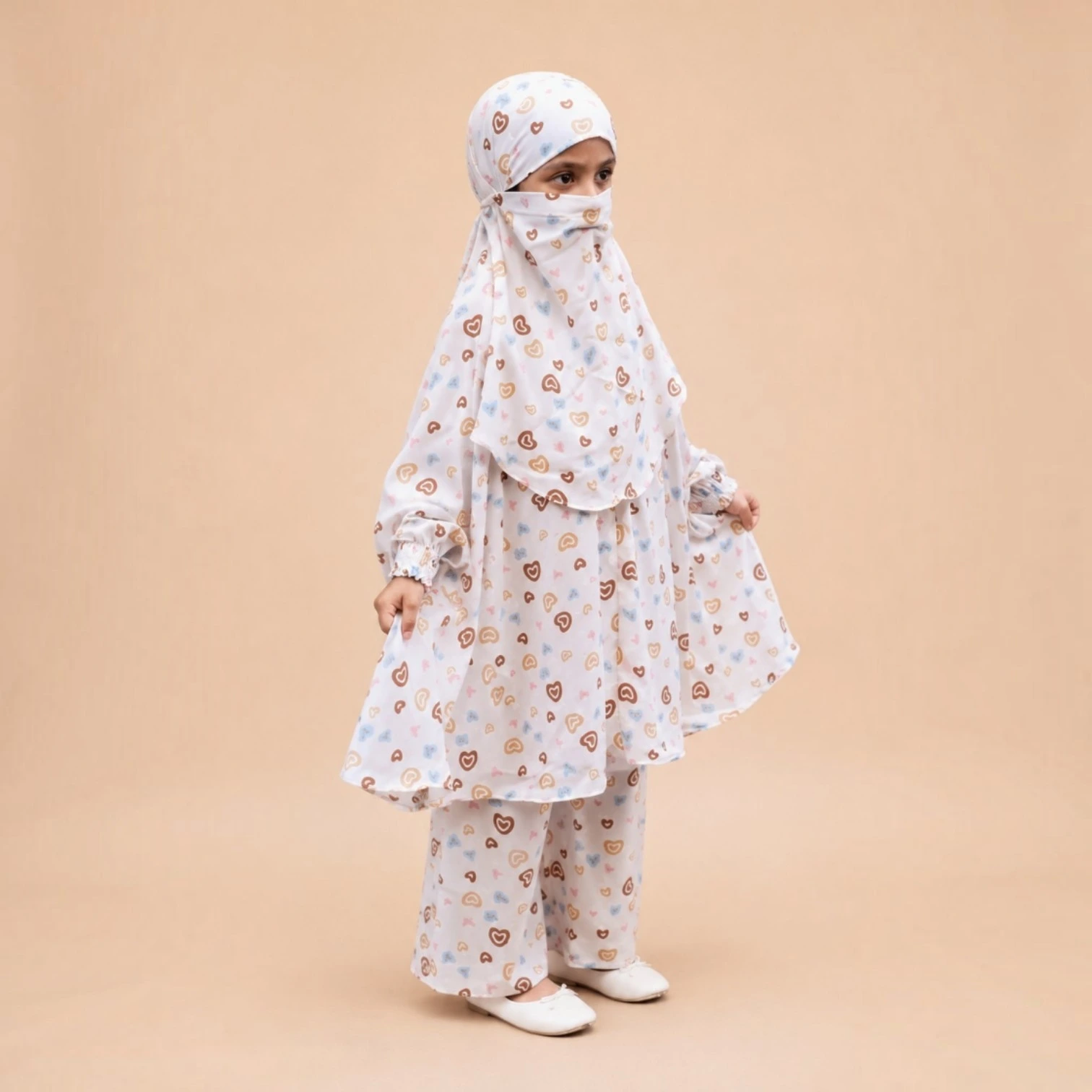 Kids Cherry Khimar Set KCKS120