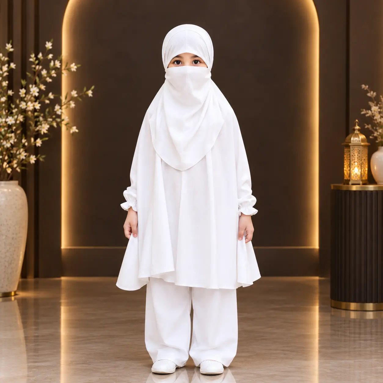 Kids Cherry Khimar Set KCK117