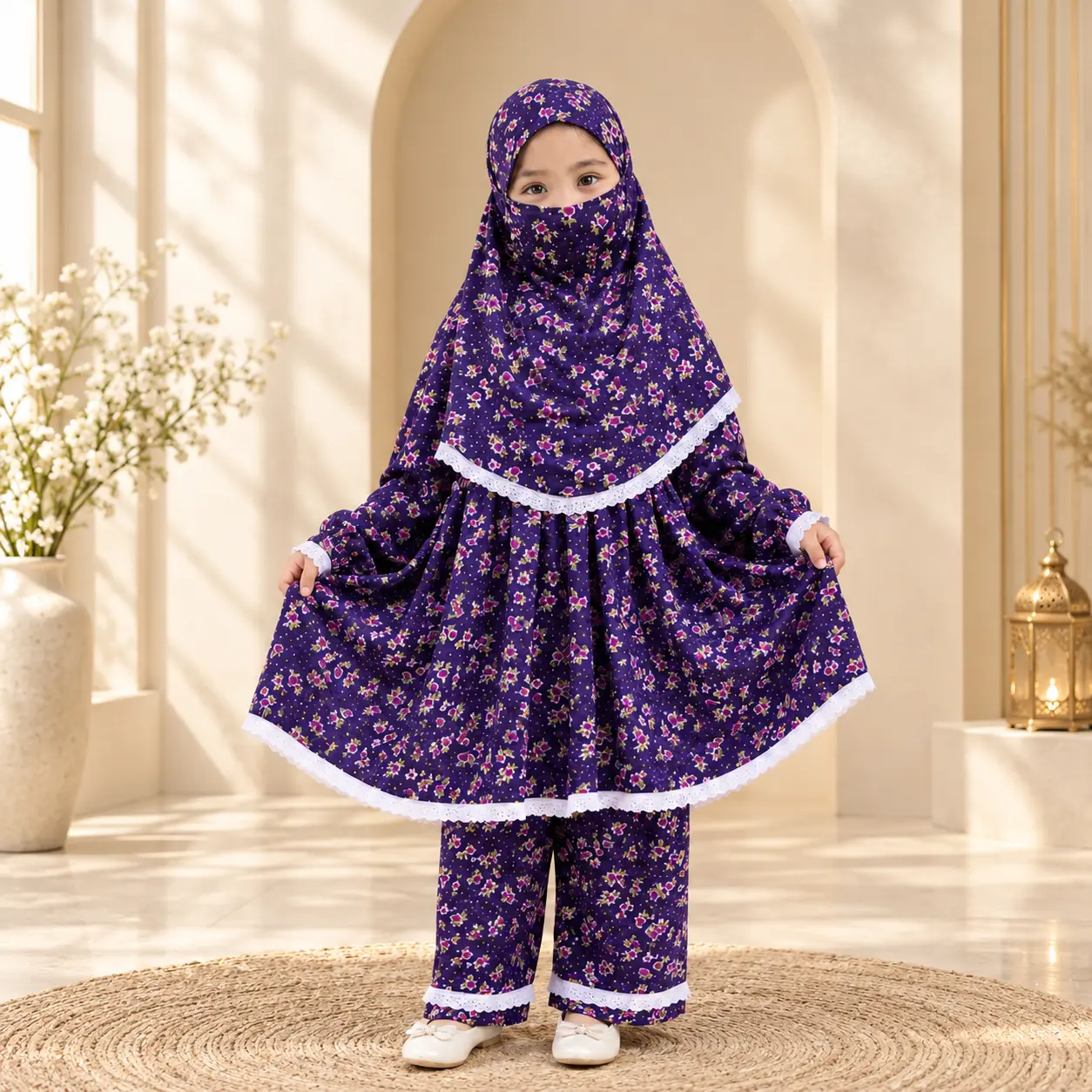 Kids Lilen Khimar Set KCK127